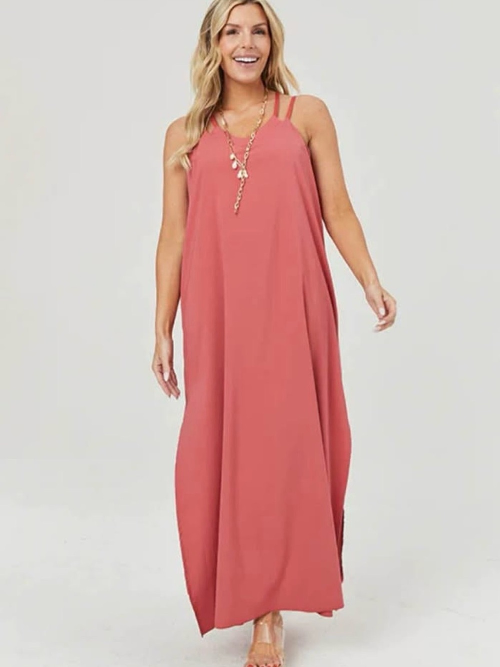 SheBird The Savannah Strappy Maxi Bra Dress 3 / S - M